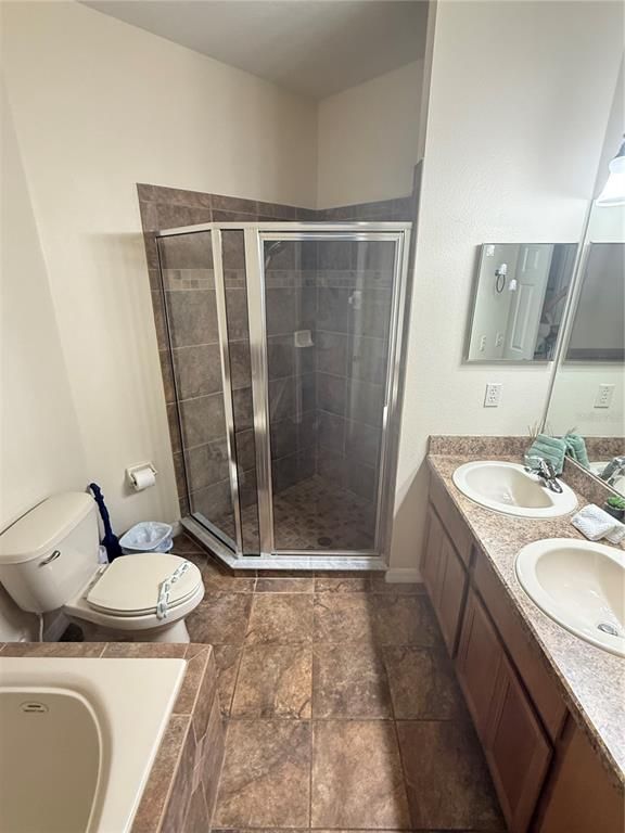 Bathroom, Dual Sink Vanities, Glass Shower, Interior