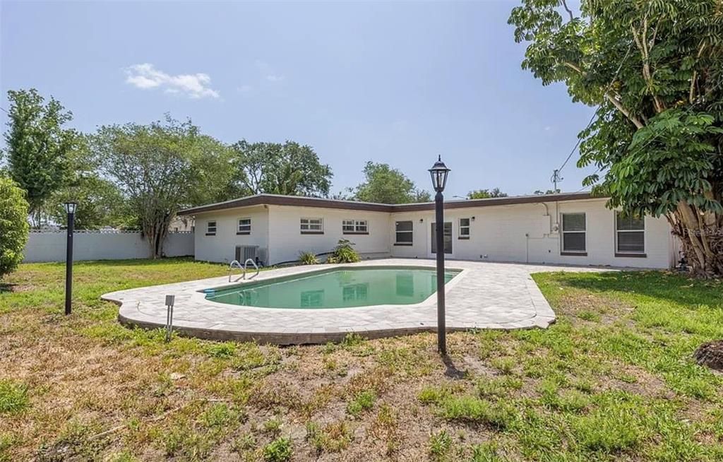 Backyard, Exterior, Pool