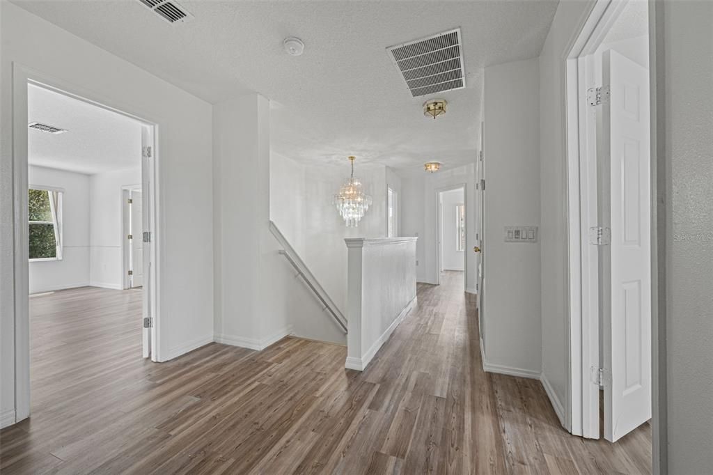 Chandelier, Interior, Wood Texture Flooring