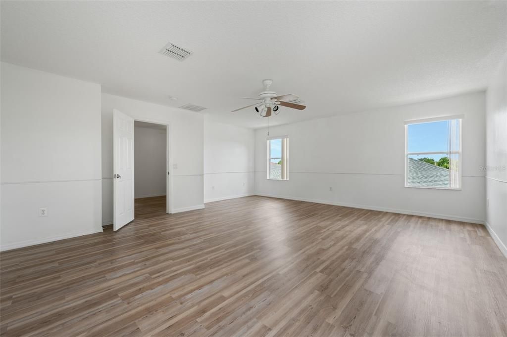 Empty room, Interior, Wood Texture Flooring