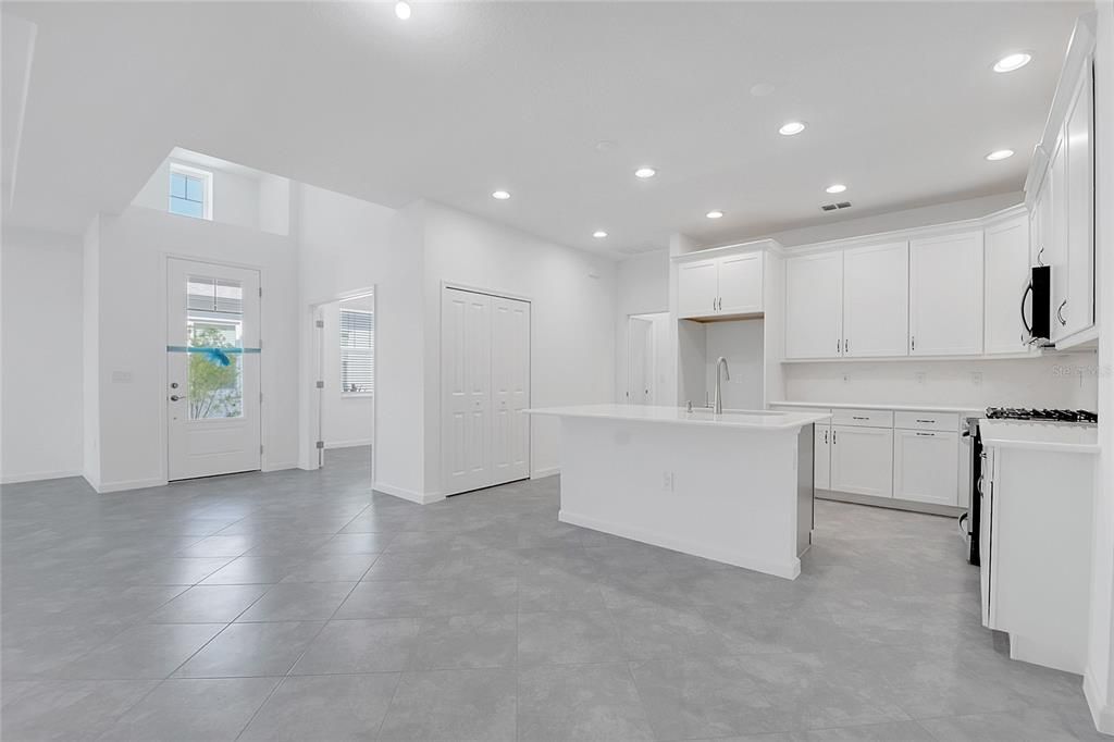 Interior, Kitchen, Recessed Lighting