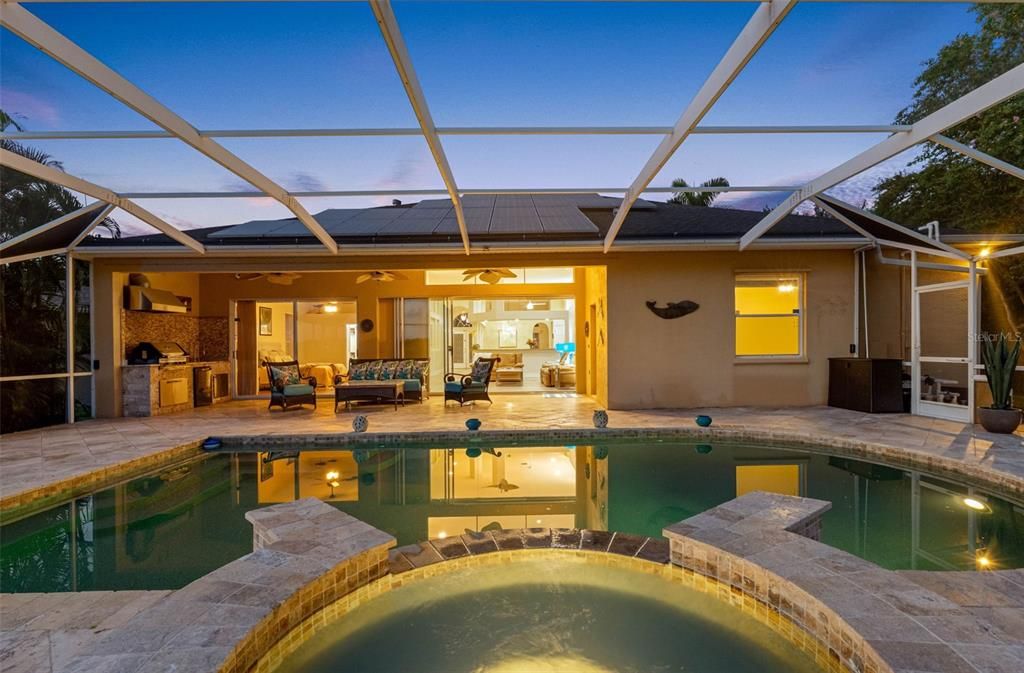 Glass Ceilings, Interior, Pool, Sun Room