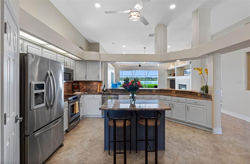 Interior, Kitchen, Recessed Lighting, Stainless Steel Appliances