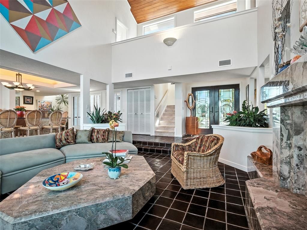 Dining room, Interior, Living room, Wooden Ceilings