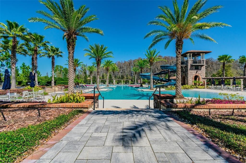 Exterior, Playground, Pool