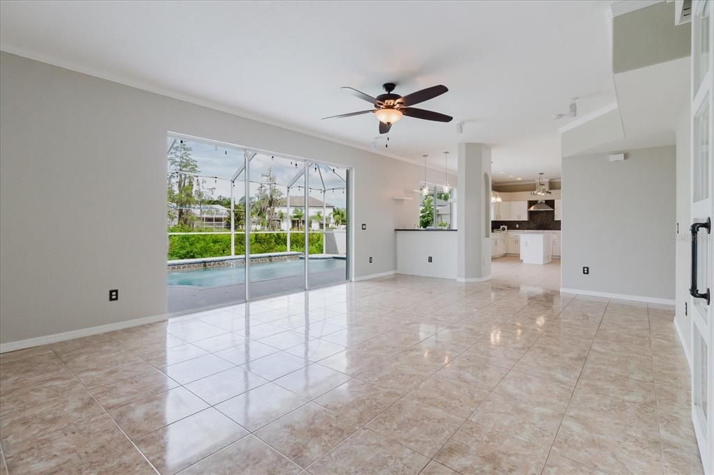 Empty room, Interior, Kitchen