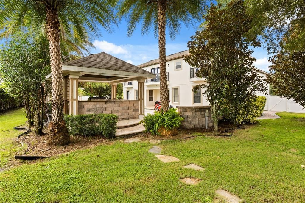 Backyard, Exterior