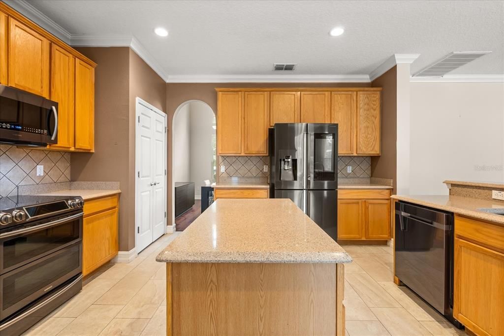 Interior, Kitchen, Recessed Lighting