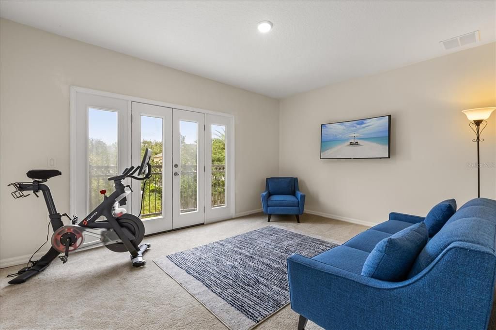 Fitness Equipment, Interior, Recessed Lighting