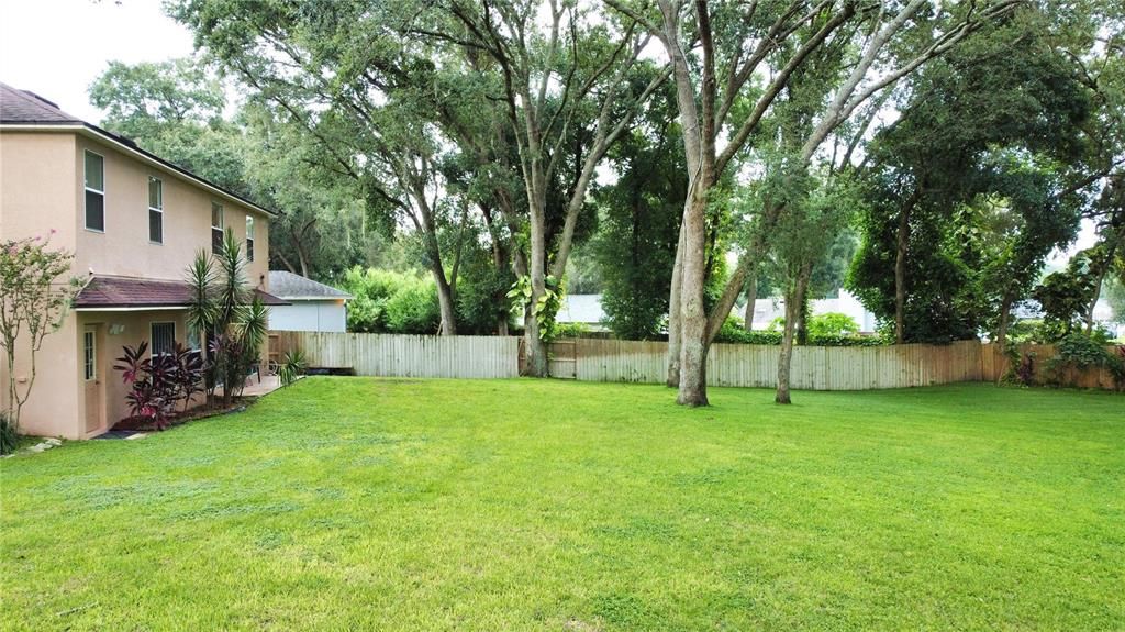 Backyard, Exterior