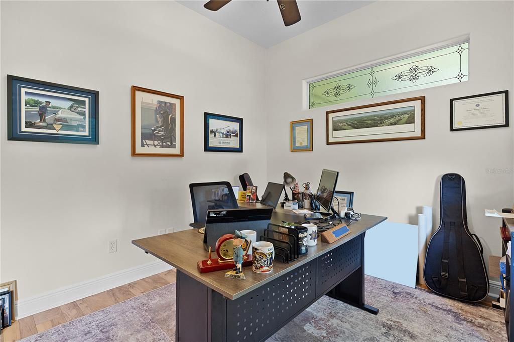Home Office, Interior, Wood Texture Flooring