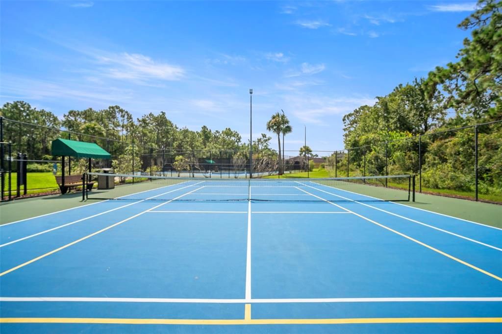 Exterior, Tennis Courts