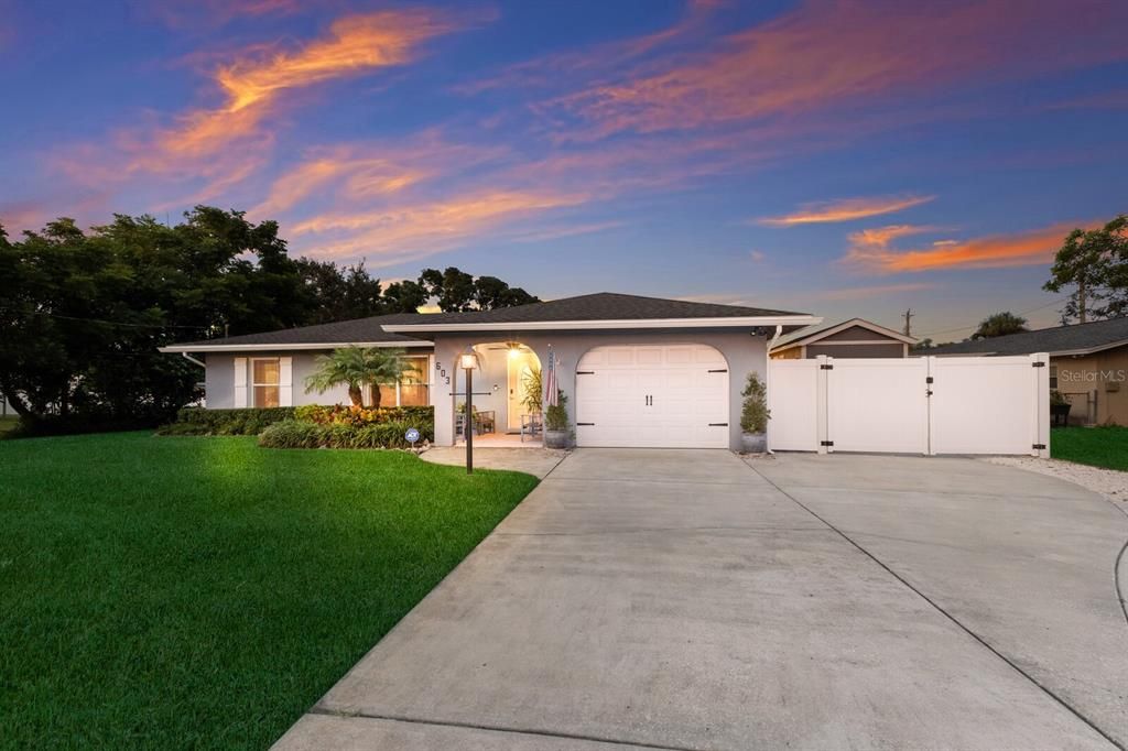 Attached, Backyard, Exterior, Facade, Ranch