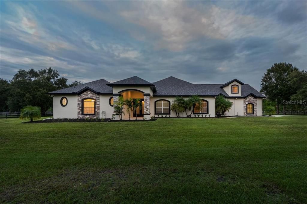 Attached, Backyard, Exterior, Facade, French Provincial
