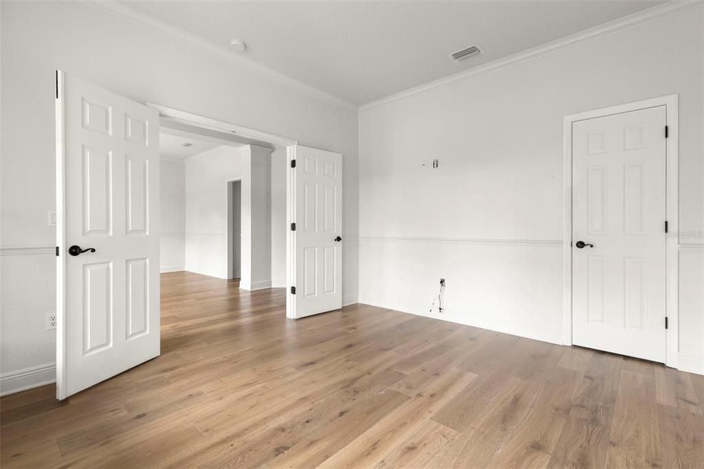Empty room, Interior, Wood Texture Flooring