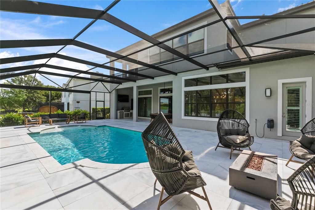 Glass Ceilings, Interior, Pool, Sun Room