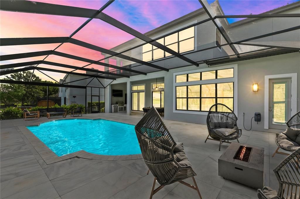 Glass Ceilings, Interior, Pool, Sun Room