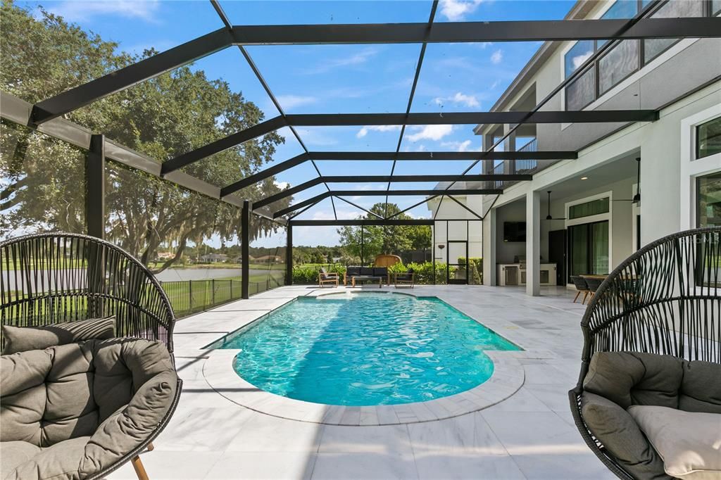 Glass Ceilings, Interior, Pool, Sun Room