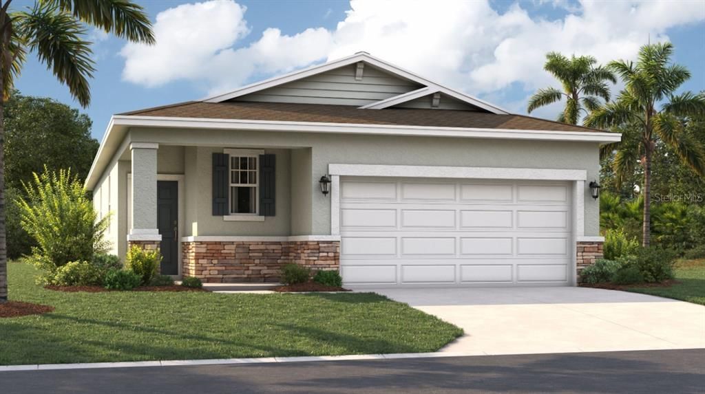 Attached, Exterior, Facade, American Craftsman