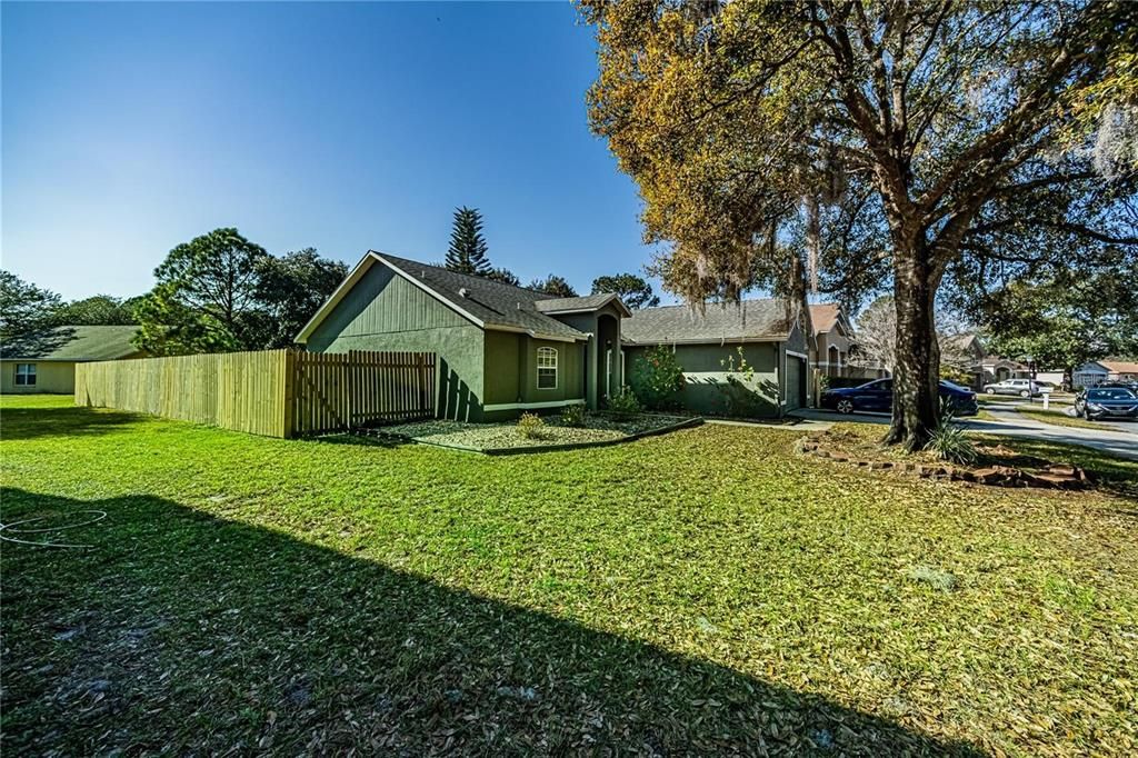 Backyard, Exterior