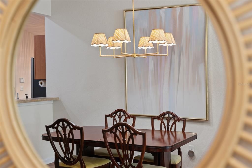 Chandelier, Dining room, Interior