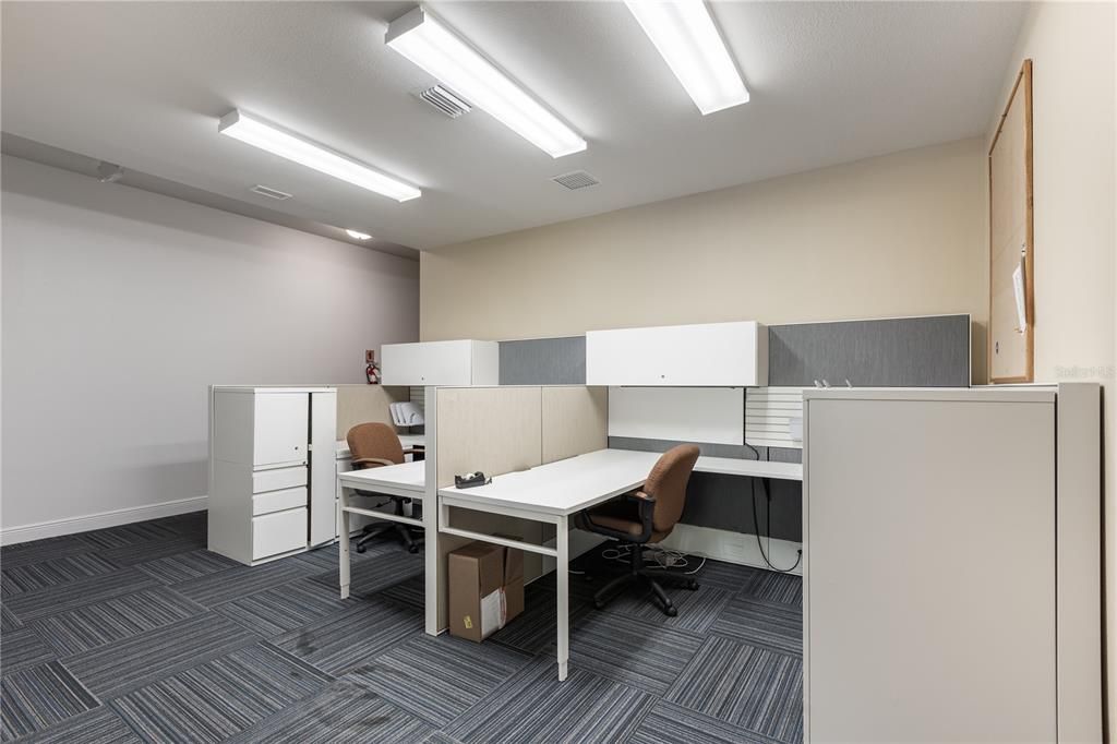 Home Office, Interior, Recessed Lighting