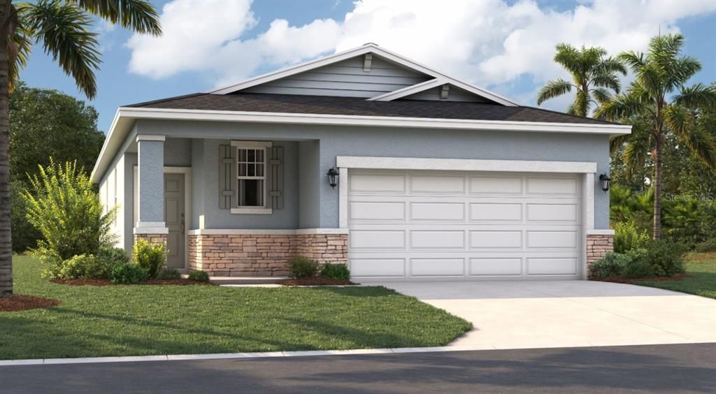 Attached, Exterior, Facade, American Craftsman