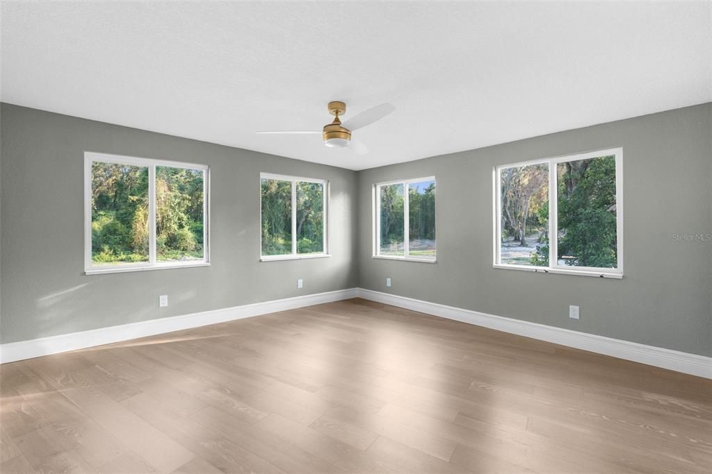 Empty room, Interior, Wood Texture Flooring