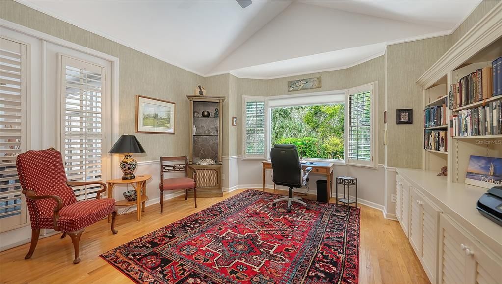 Home Office, Interior, Wood Texture Flooring
