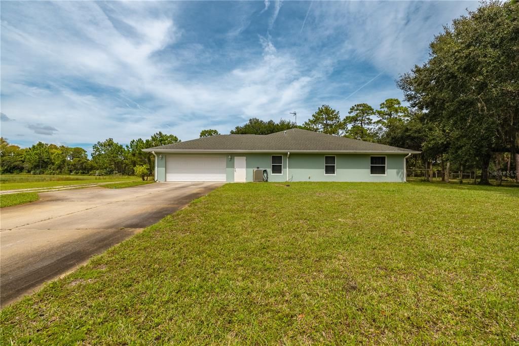 Attached, Backyard, Exterior, Facade, Ranch