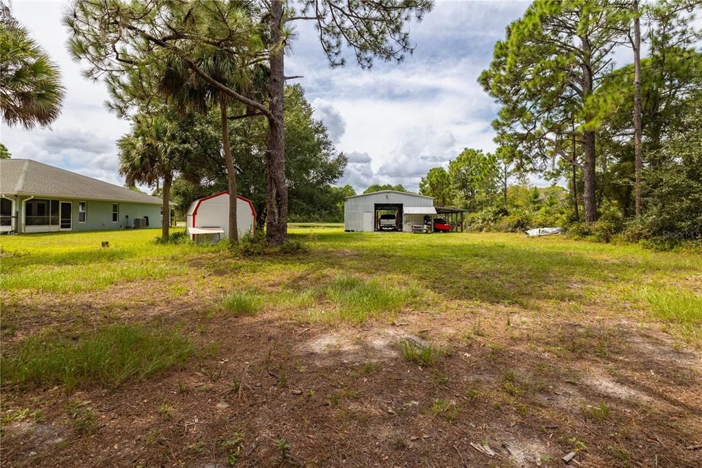 Backyard, Exterior