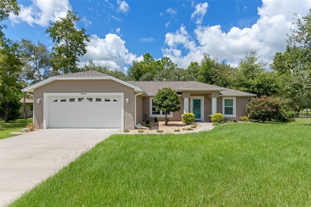 Attached, Backyard, Exterior, Facade, Ranch