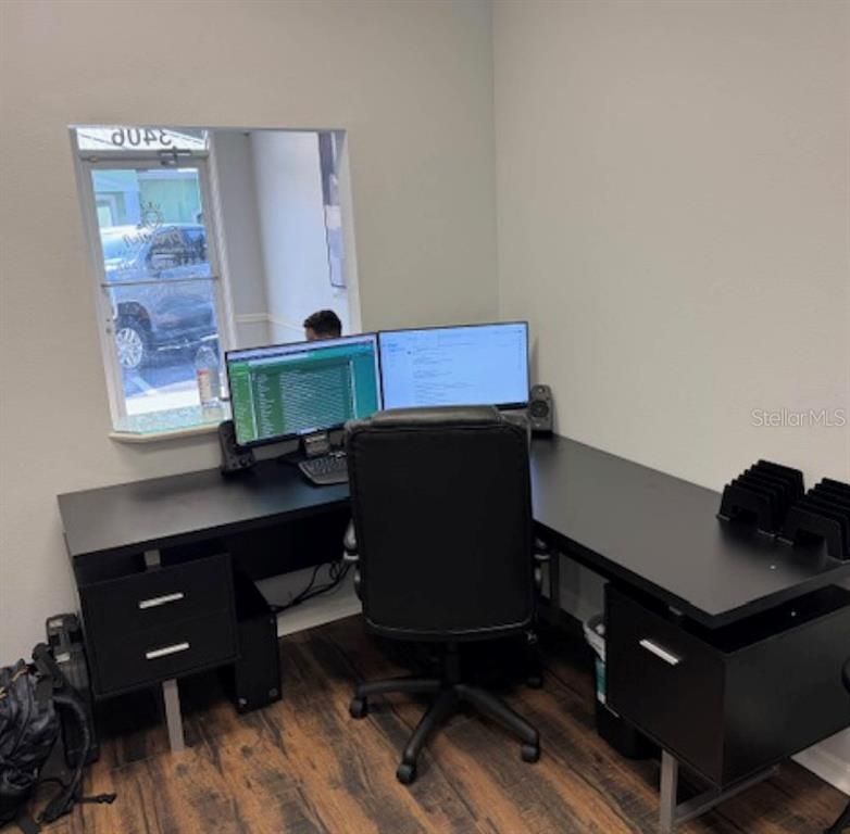 Home Office, Interior, Wood Texture Flooring