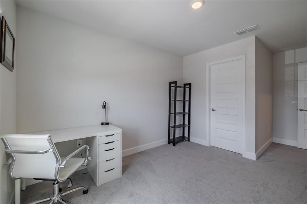 Home Office, Interior, Recessed Lighting