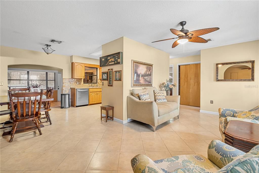 Dining room, Interior, Kitchen