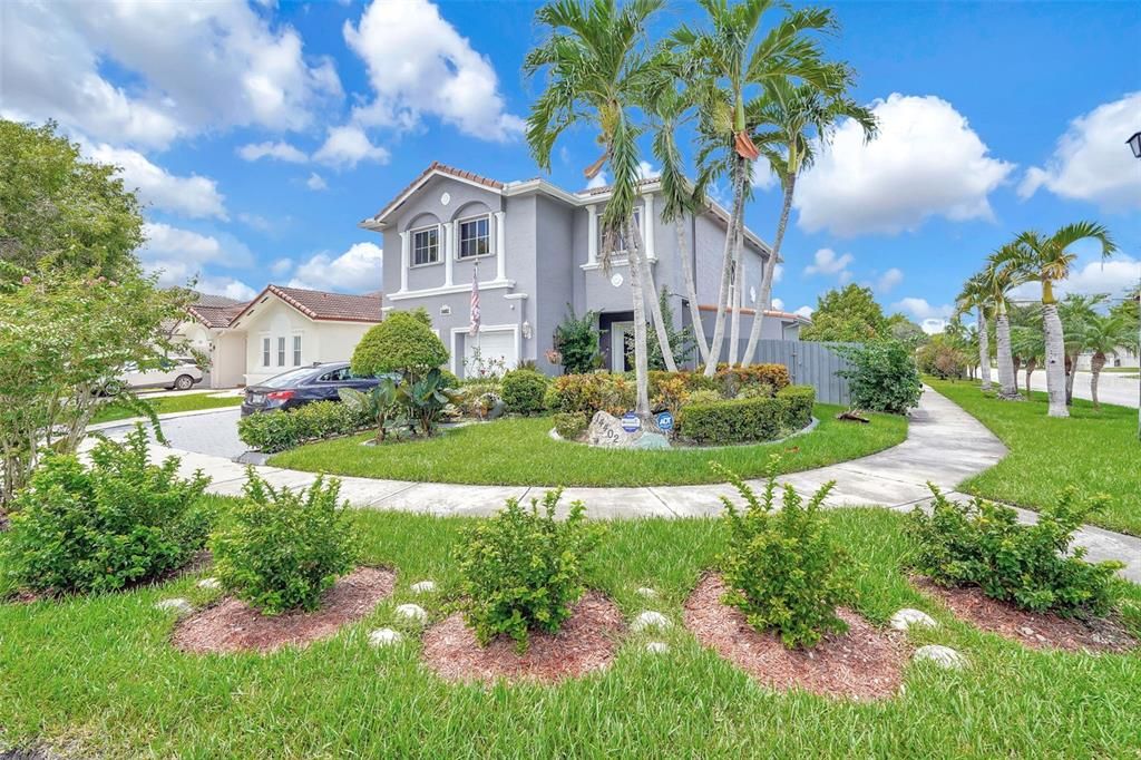 Attached, Backyard, Exterior, Facade, Mediterranean