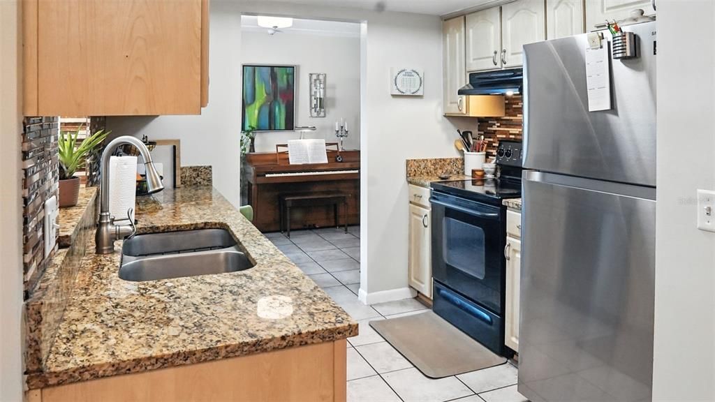 Interior, Kitchen, Piano