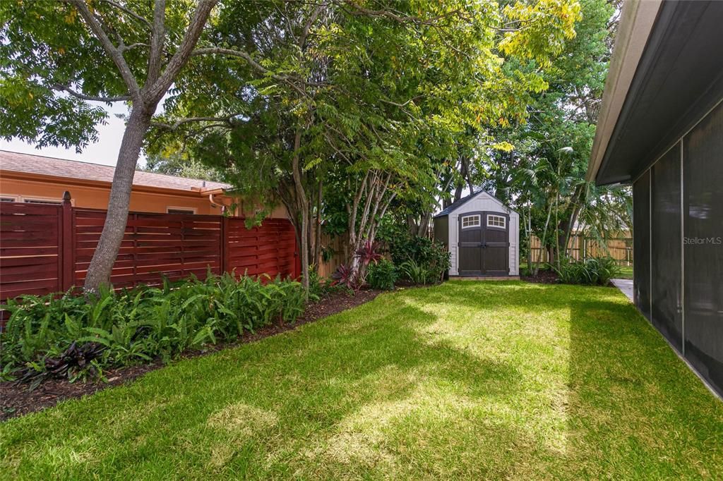 Backyard, Exterior
