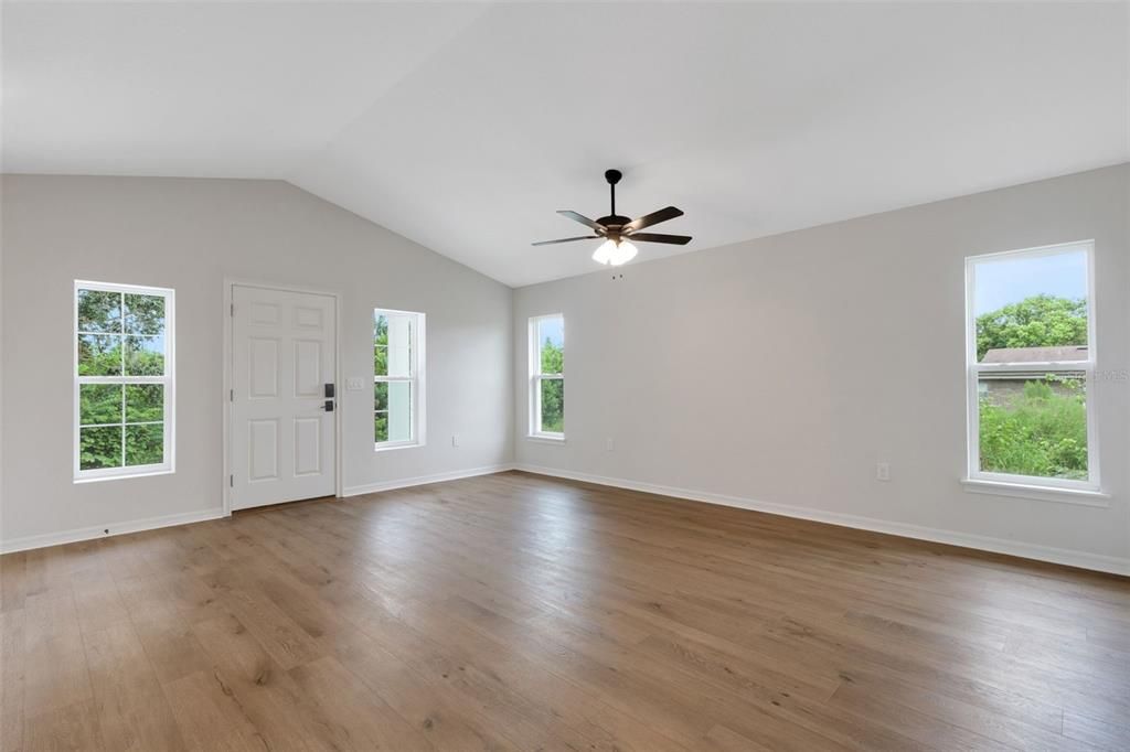 Empty room, Interior, Wood Texture Flooring