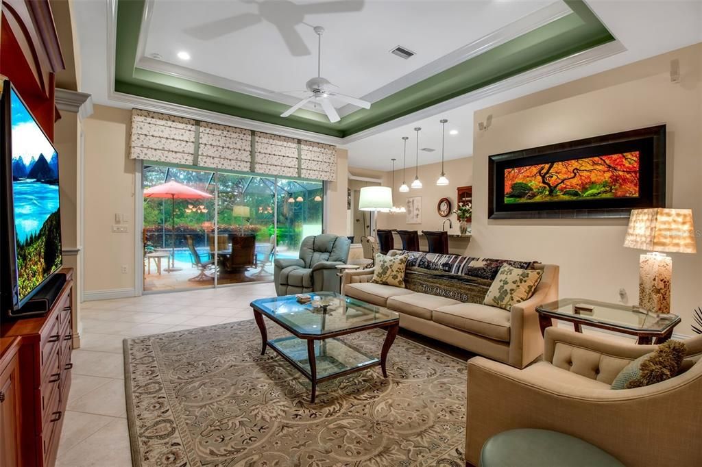Interior, Living room, Pendant Lights, Recessed Lighting