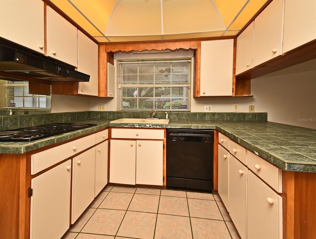 Interior, Kitchen, Tile Countertops
