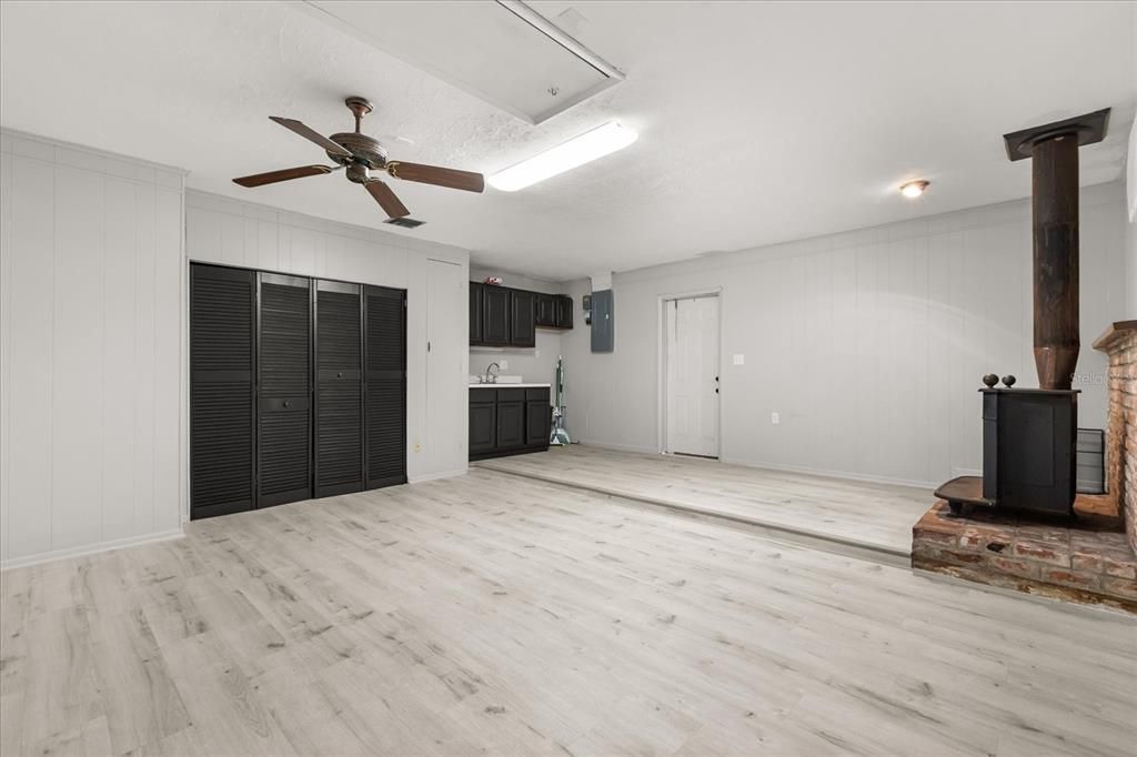 Empty room, Interior, Wood Texture Flooring