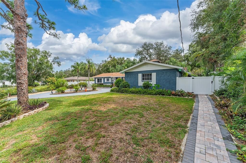 Backyard, Exterior