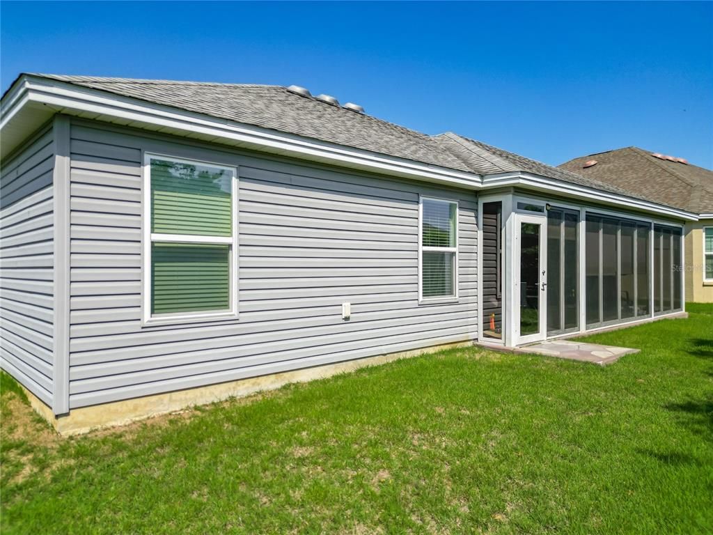 Backyard, Exterior