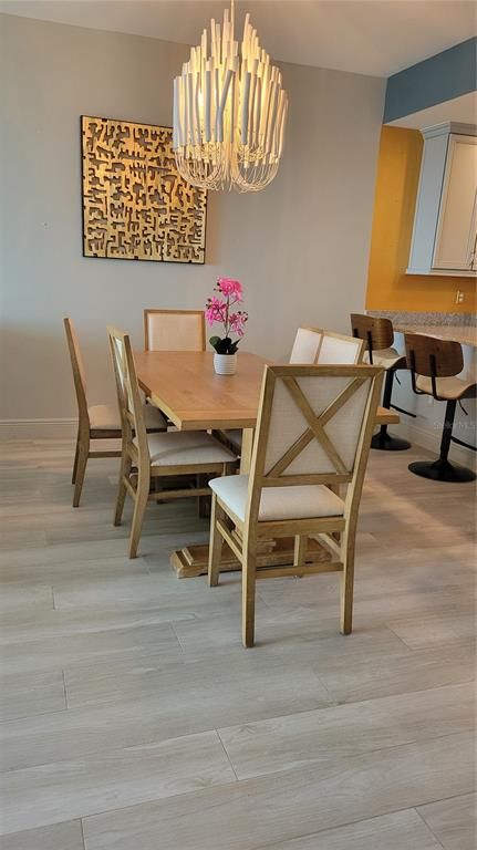 Chandelier, Dining room, Interior