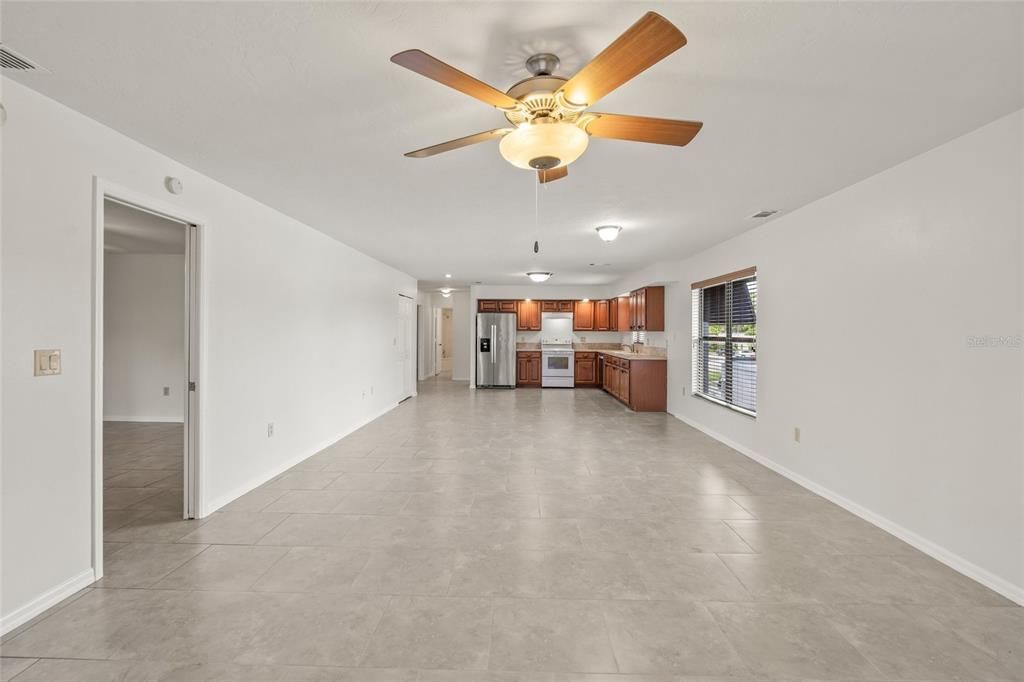 Empty room, Interior, Kitchen