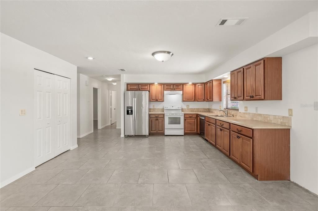 Interior, Kitchen, Recessed Lighting, Stainless Steel Appliances