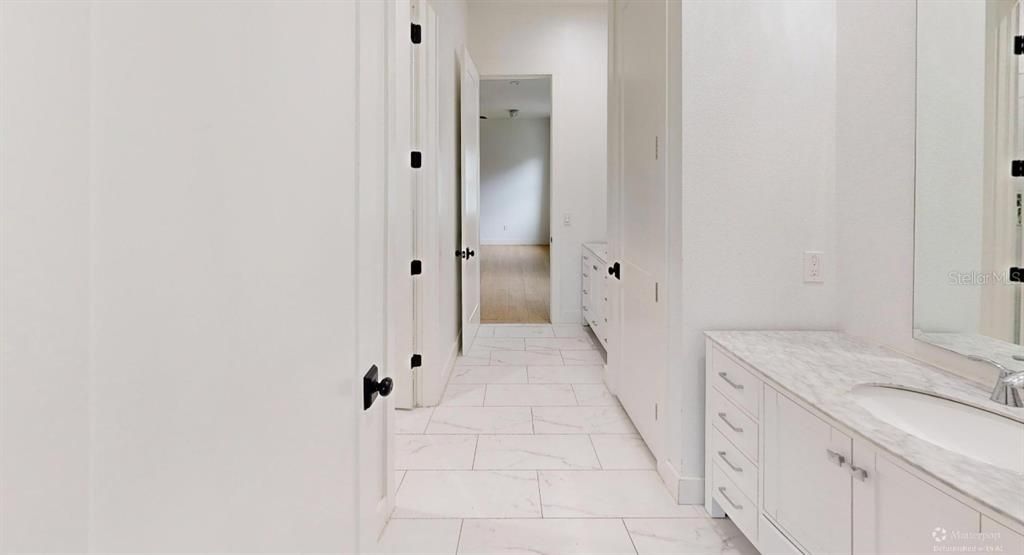 Bathroom, Dual Sink Vanities, Interior, Marble