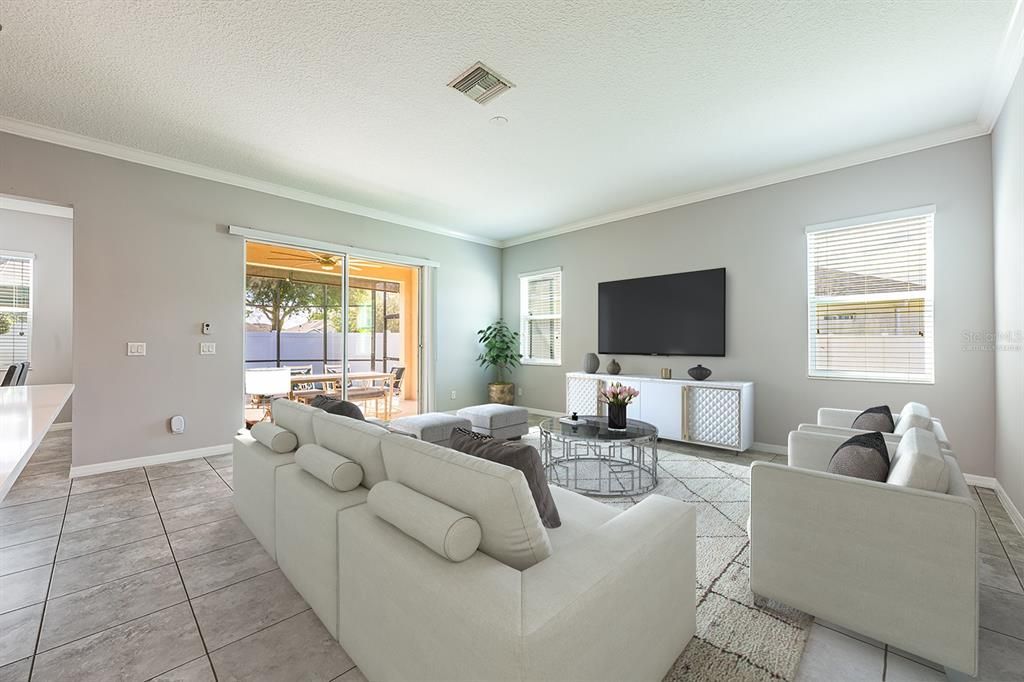 Interior, Living room