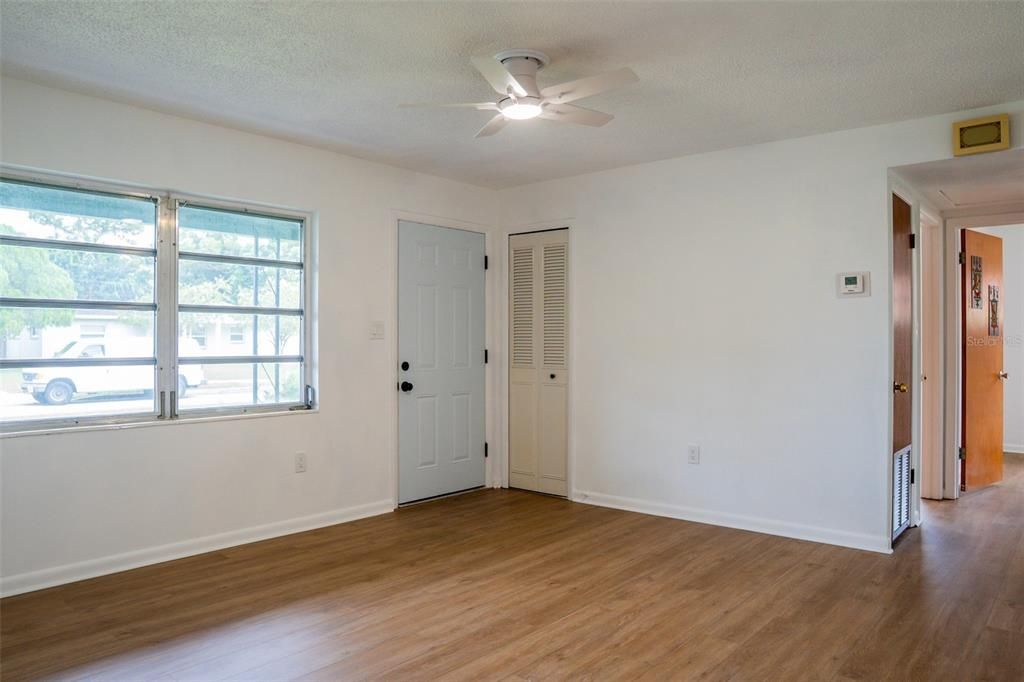 Empty room, Interior, Wood Texture Flooring